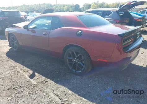 2022 Dodge Challenger Gt из США, поврежденный, VIN 2C3CDZJG0NH263789